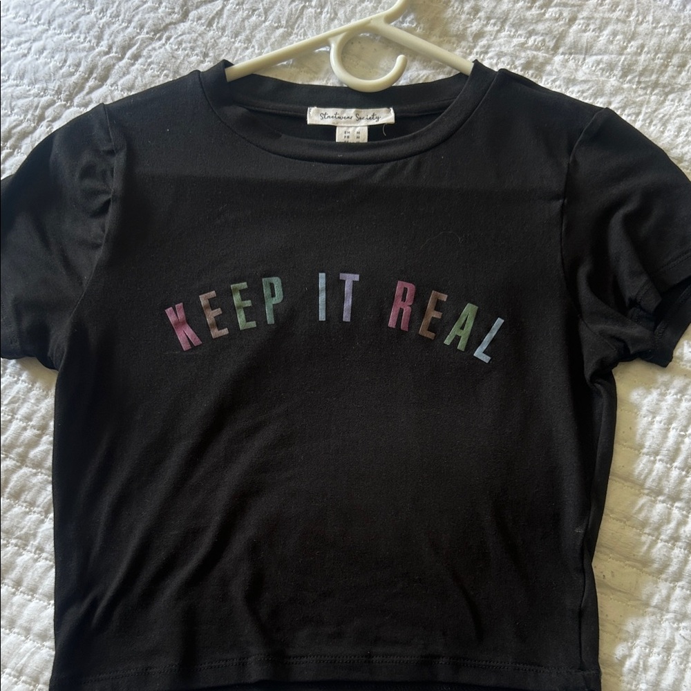 Black Graphic Tee